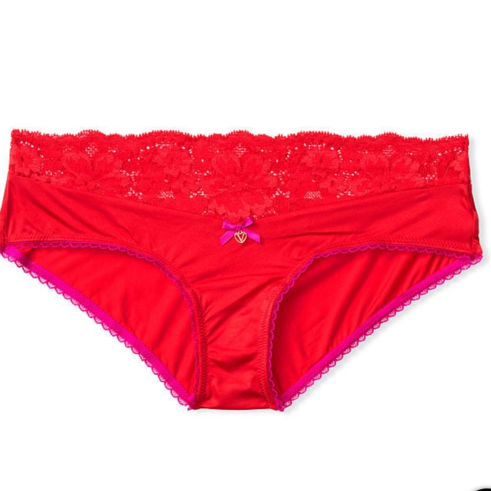 NWT VS BODY BY VICTORIA HIPHUGGER LACE HIPSTER